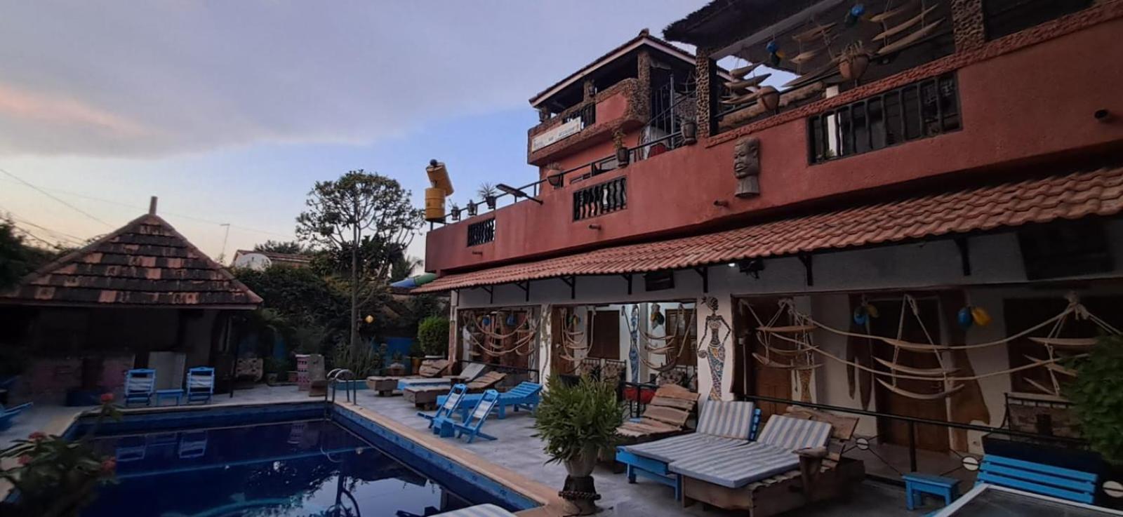 Auberge Khady Saly Portudal Eksteriør billede
